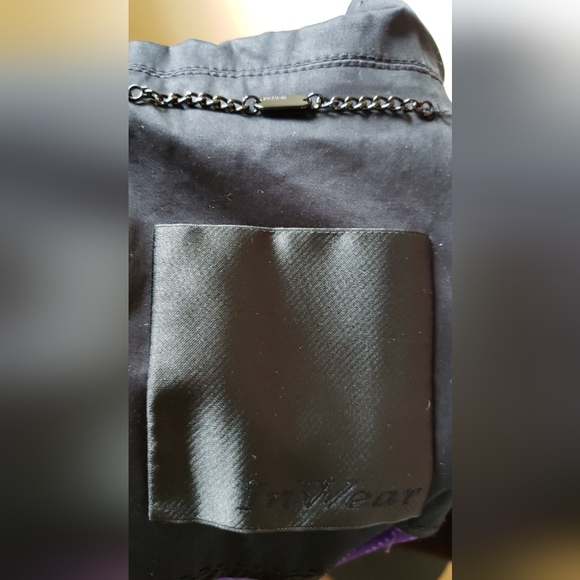 Long black vest Sz 10 - Picture 11 of 11